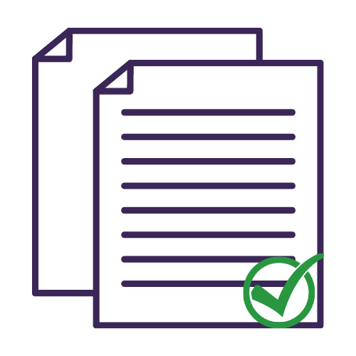 Validation simplifié des documents pour la constitution des dossiers